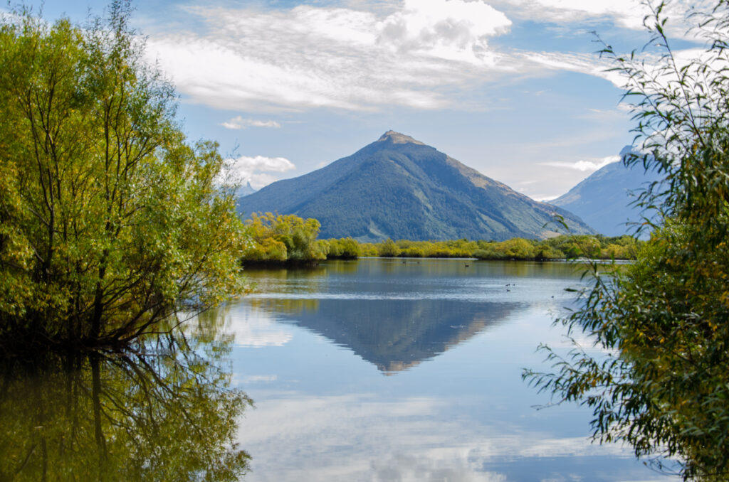 Glenorchy Lagon près de Queenstoxwn