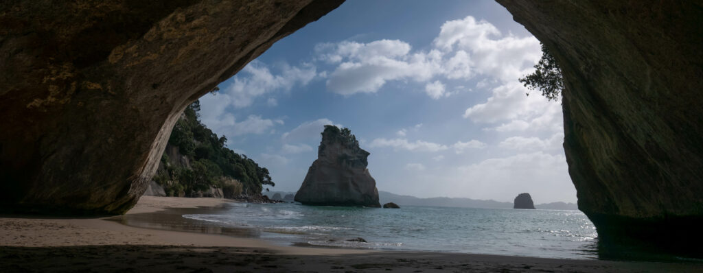 randonnée Cathédrale Cove Nouvelle Zelande